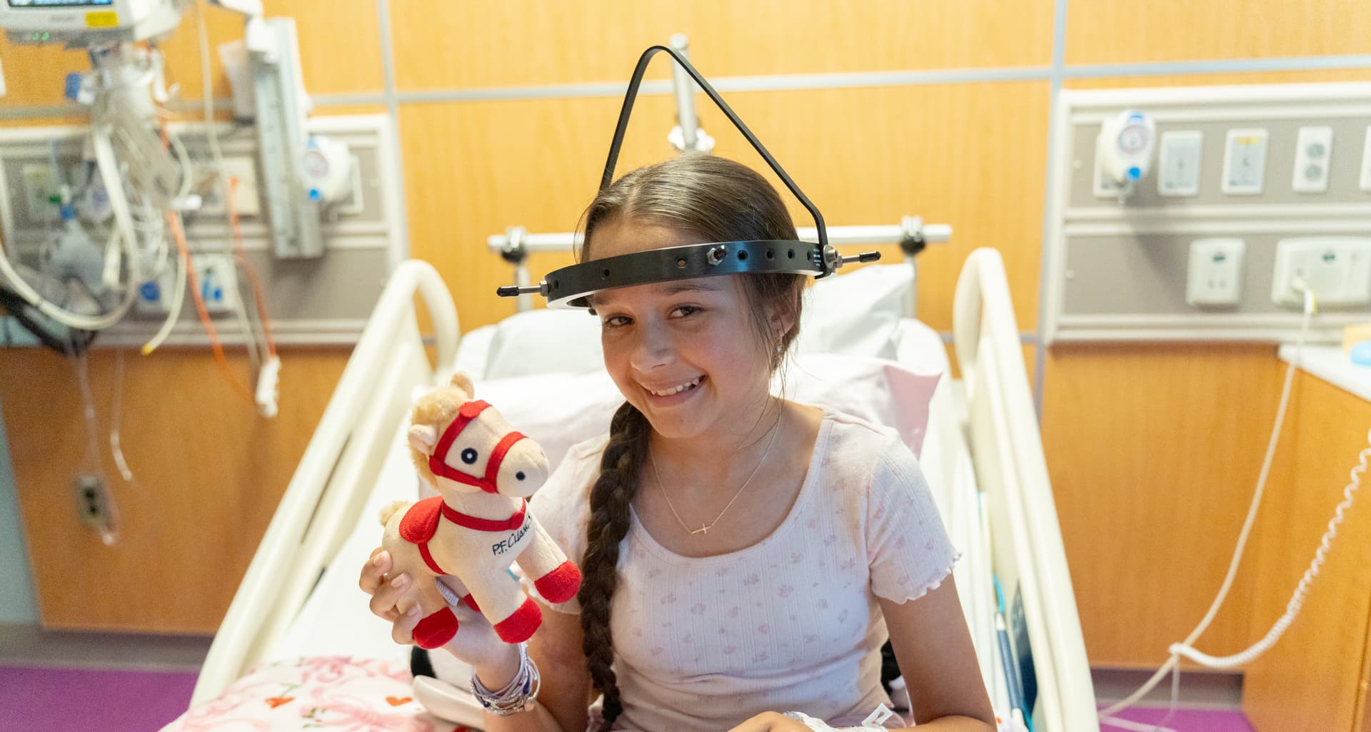 Girl Holding Bao PFChangs